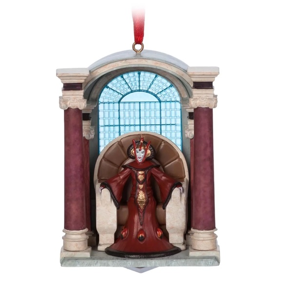 Disney Store Sketchbook Padme Star Wars The Phantom Menace Hanging Ornament NEW - Picture 1 of 4